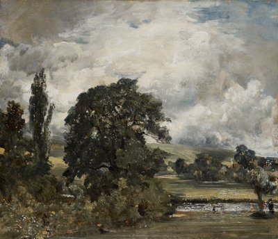 Water Meadows Near Salisbury by John Constable